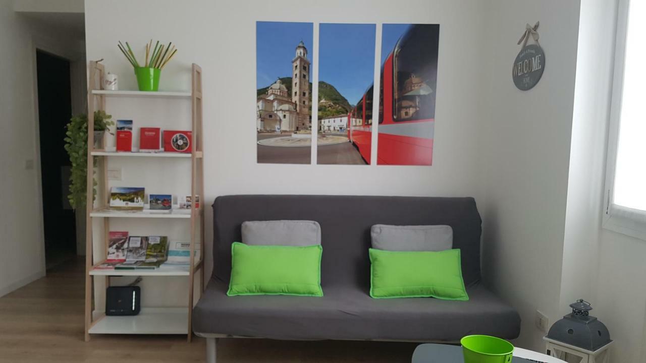 Le Stanze Del Trenino Rosso Appartement Tirano Buitenkant foto