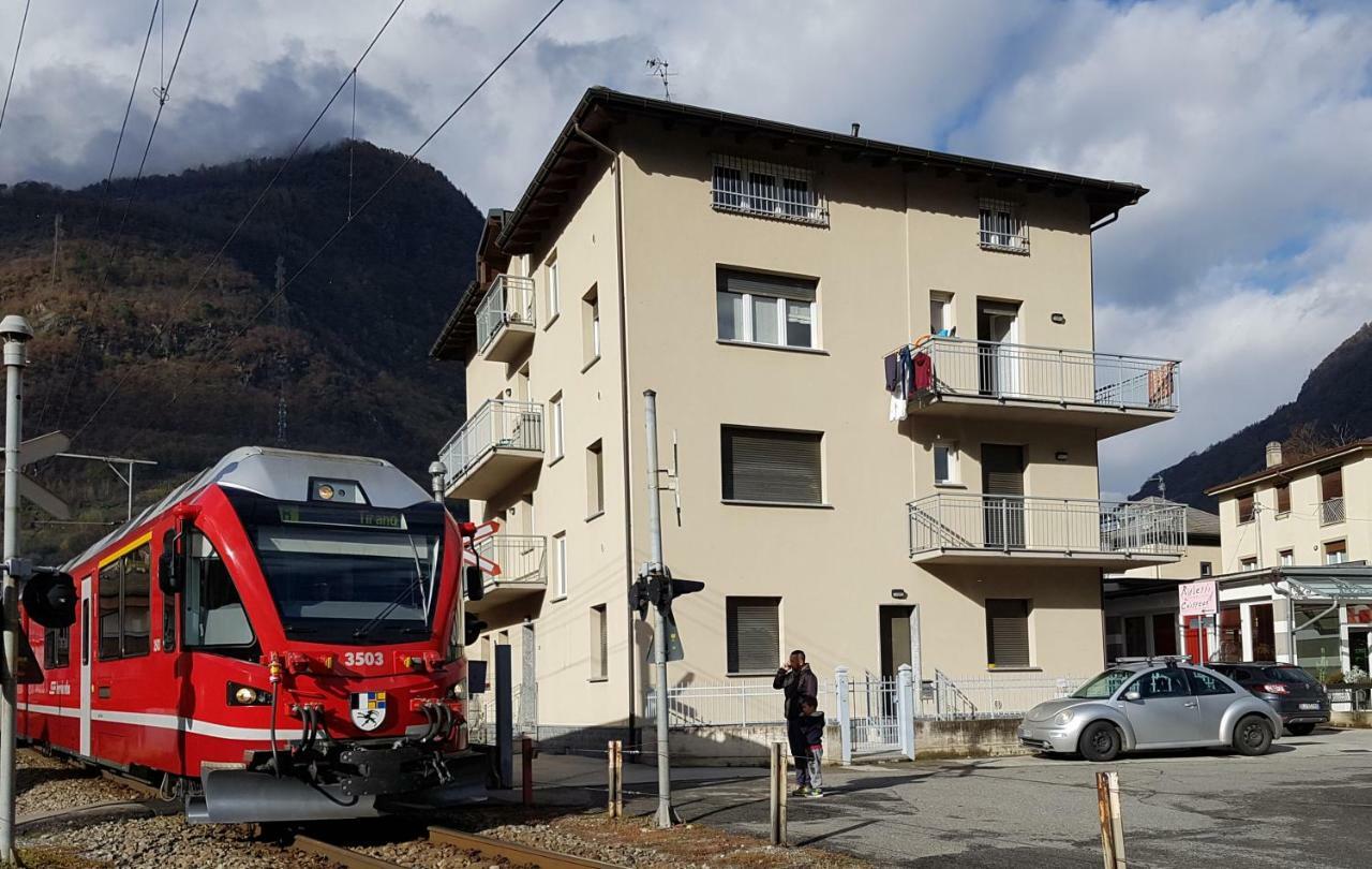 Le Stanze Del Trenino Rosso Appartement Tirano Buitenkant foto